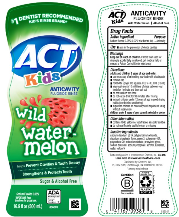 Act Kids Anticavity Fluoride Wild Watermelon